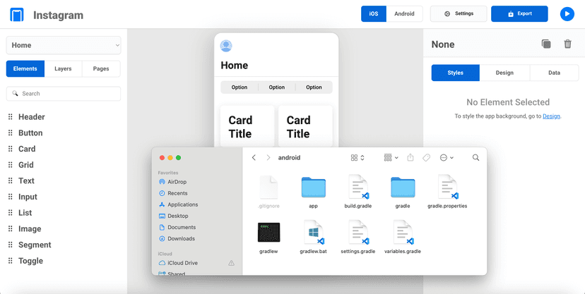 Handheld - Android app export and Google Play publishing