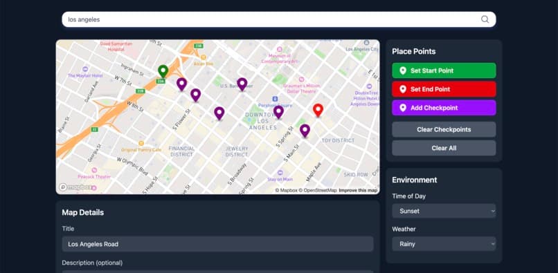 World Racing Screenshot - Real-time racing gameplay